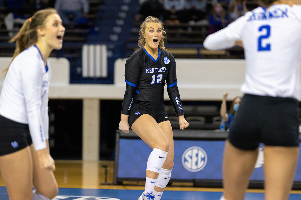 Gabby Curry.

Kentucky sweeps LSU 3 - 0

Photo by Grant Lee | UK Athletics