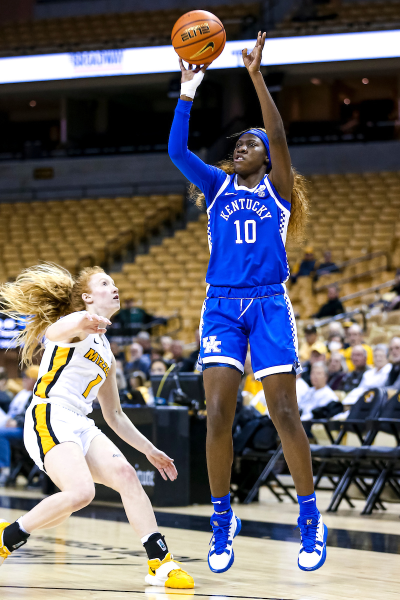 Rhyne Howard.

Kentucky defeats Missouri 78-63.

Photo by Eddie Justice | UK Athletics