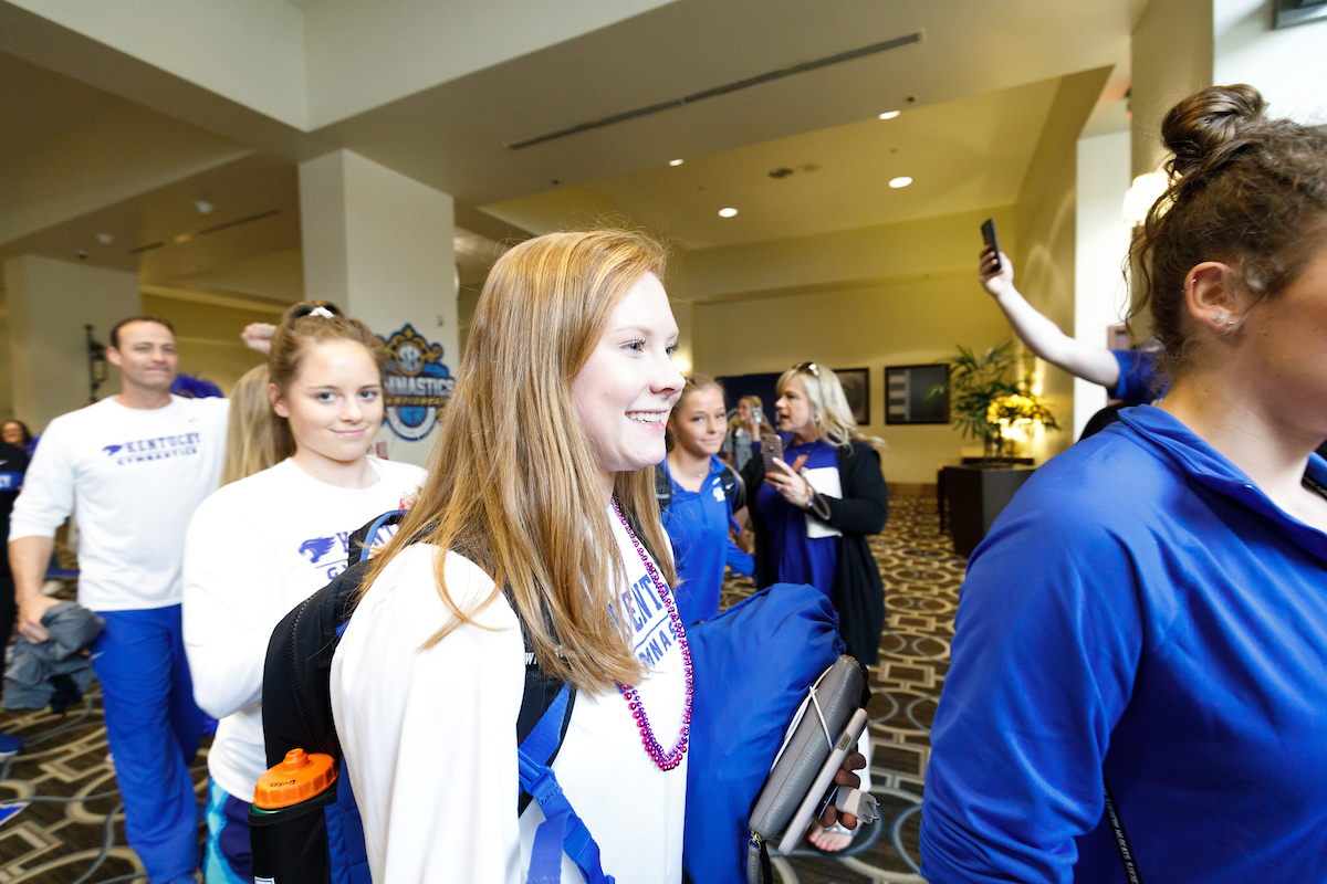 Sidney Dukes.


Gymnastics scores 196.225 at SEC Championship.

 
Photo by Elliott Hess | UK Athletics