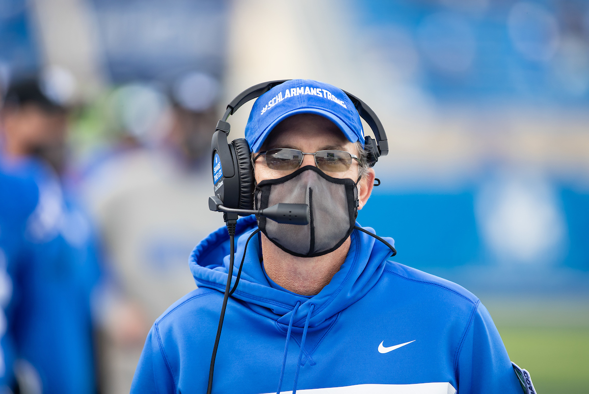 Coach Eddie Gran

UK defeats Vanderbilt 38-35

Photo By Jacob Noger | UK Football