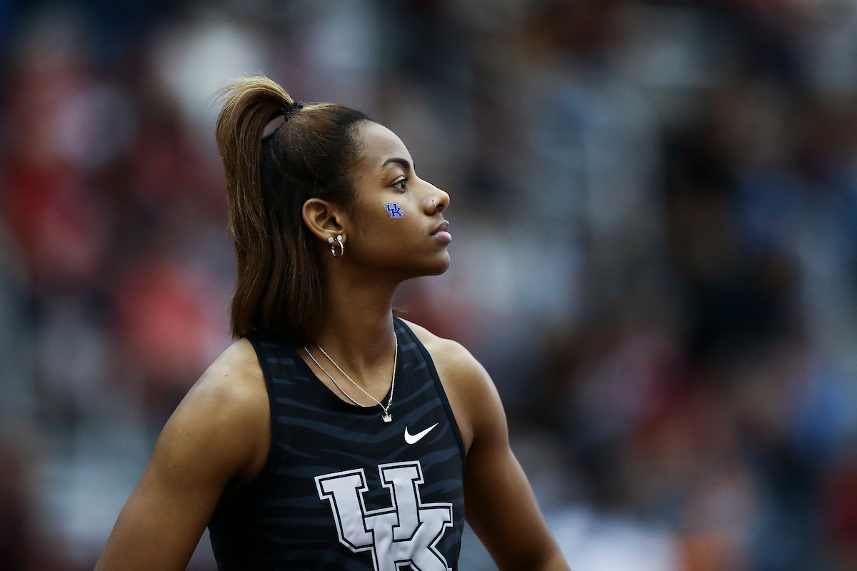 Jada Terrell.

2020 SEC Indoors day one.

Photo by Chet White | UK Athletics