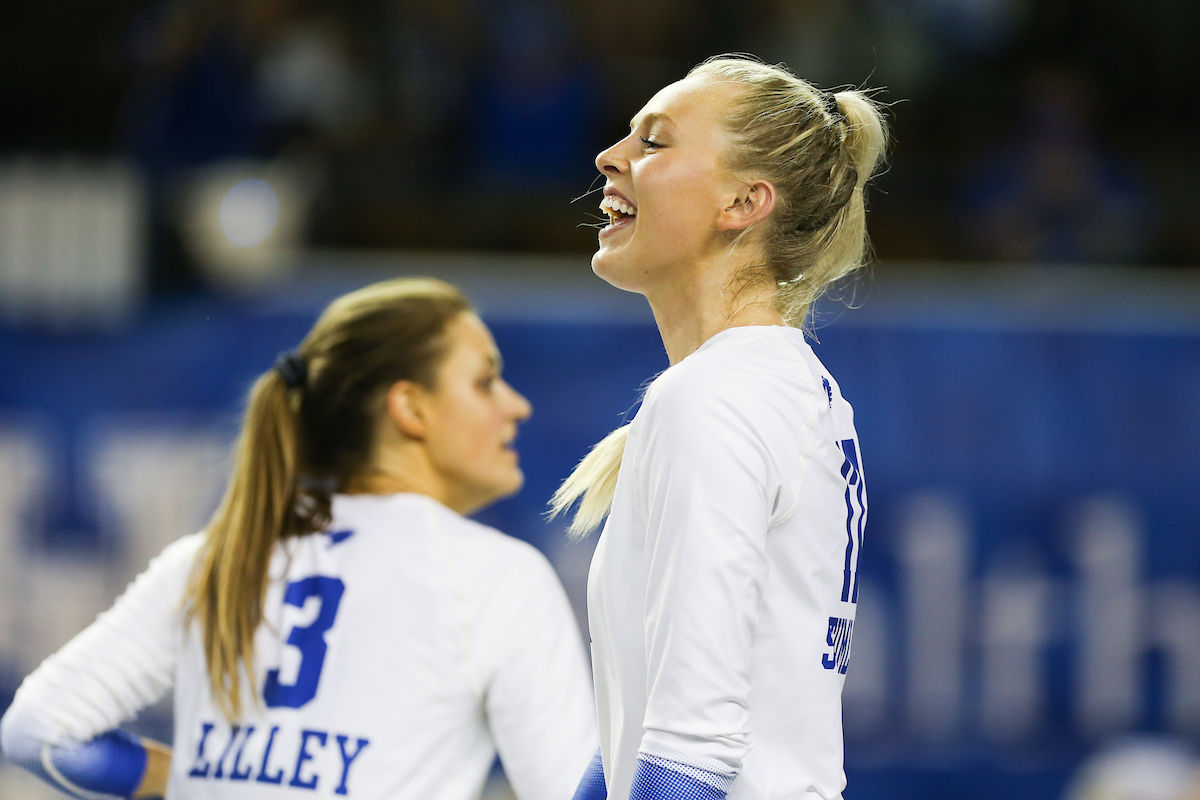 Alli Stumler.

Kentucky sweeps Alabama 3-0 and wins SEC Championship.

Photo by Hannah Phillips | UK Athletics