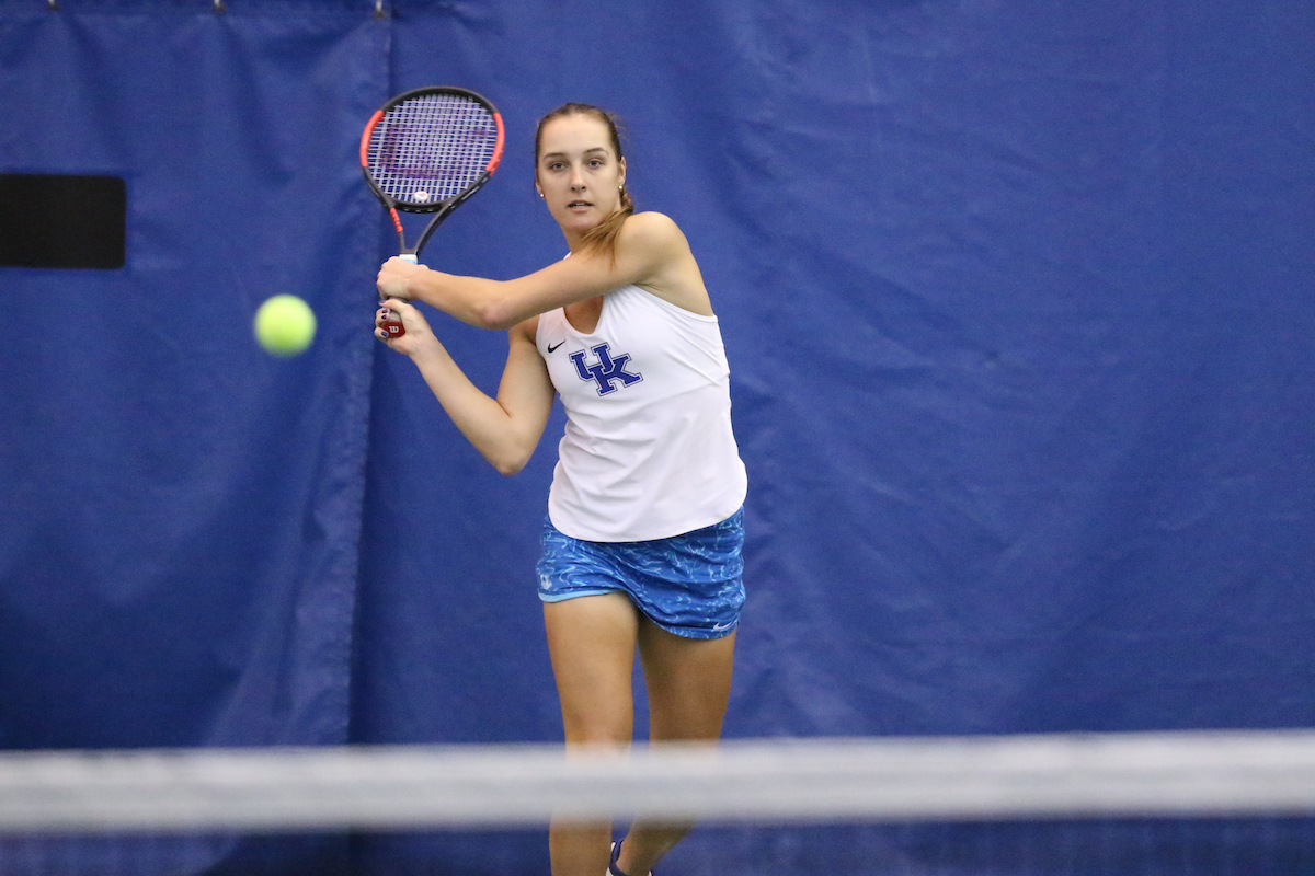 UK Women's Tennis in action against NC State on Saturday, January 27, 2018 at the Hilary J. Boone Tennis Center in Lexington, Ky.

Photos by Noah J. Richter | UK Athletics