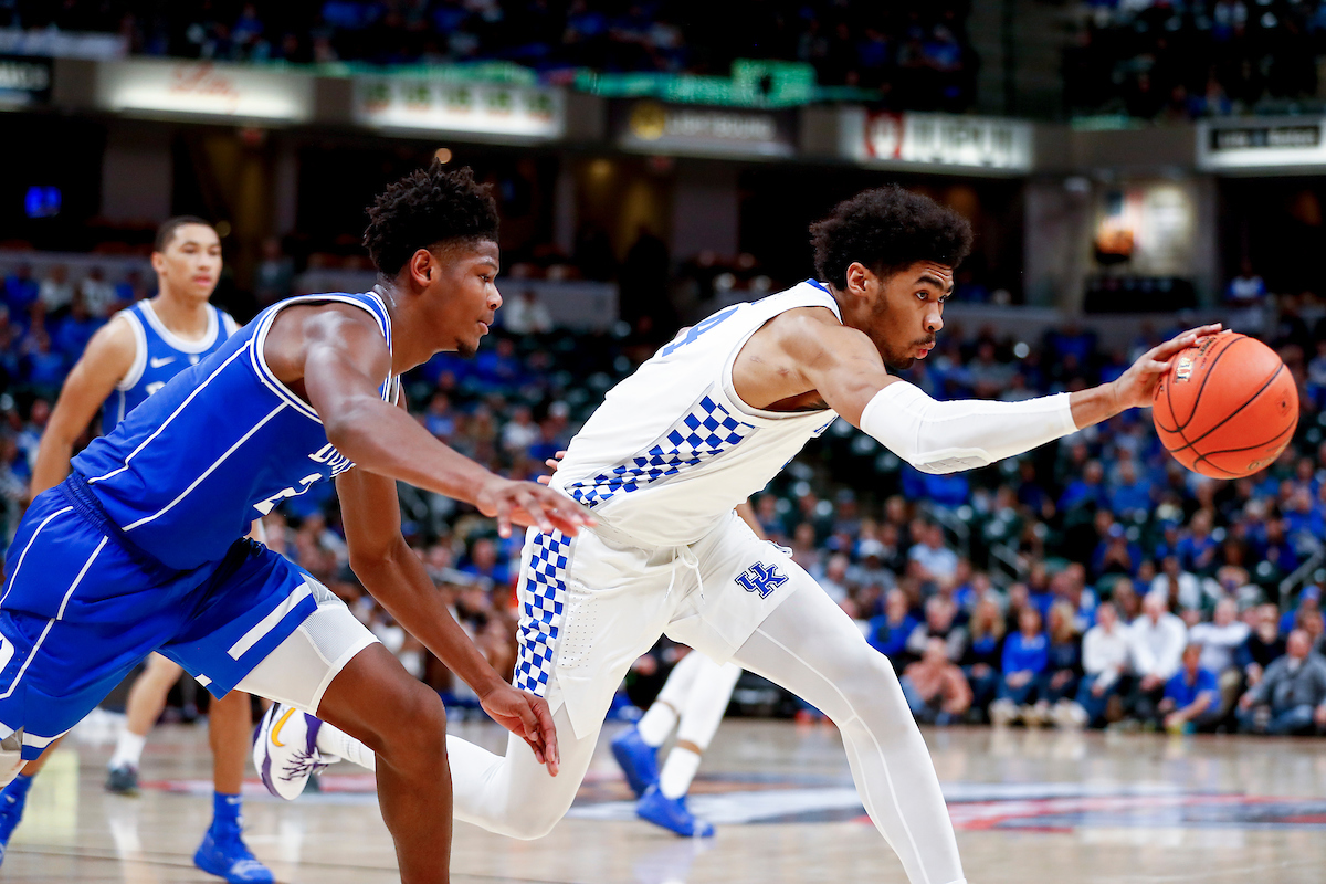 Nick Richards.

Men's basketball falls to Duke 118-84.

Photo by Chet White | UK Athletics
