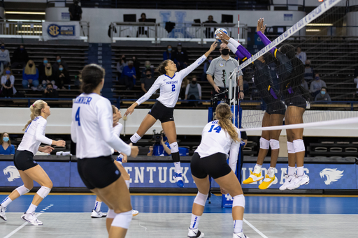 Madi Skinner.

Kentucky sweeps LSU 3 - 0

Photo by Grant Lee | UK Athletics