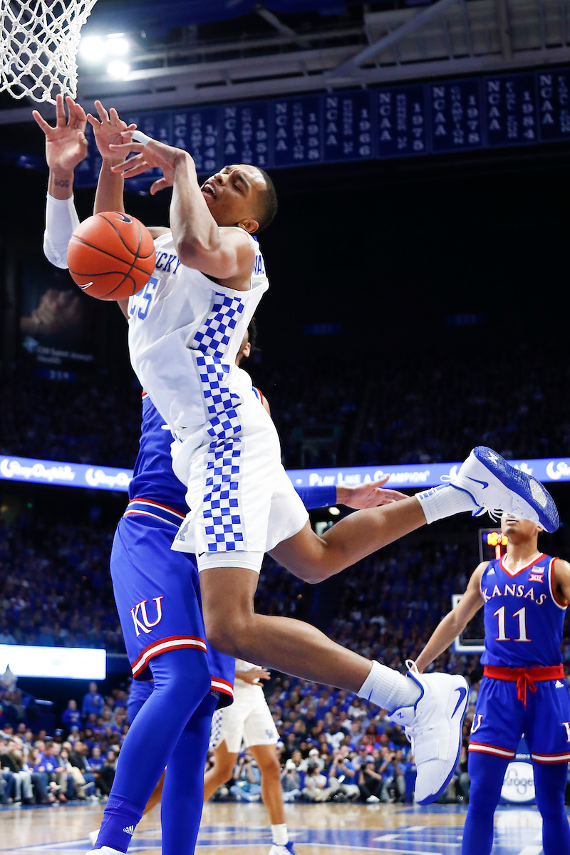 PJ Washington.

The UK men's basketball team beat Kansas 71-63 at Rupp Arena on Saturday, January 26, 2019.

Photo by Chet White| UK Athletics