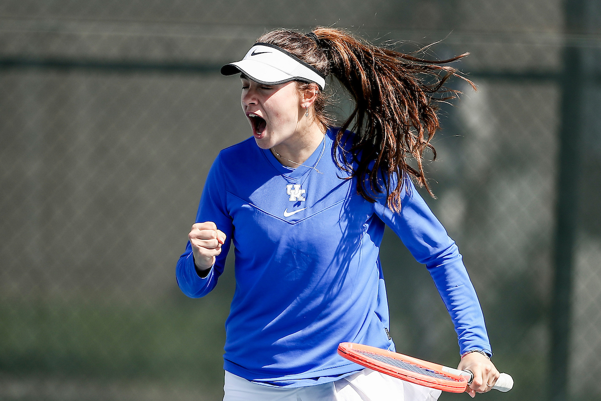 Fiona Arrese.

Kentucky loses to South Carolina 4-2.

Photos by Chet White | UK Athletics