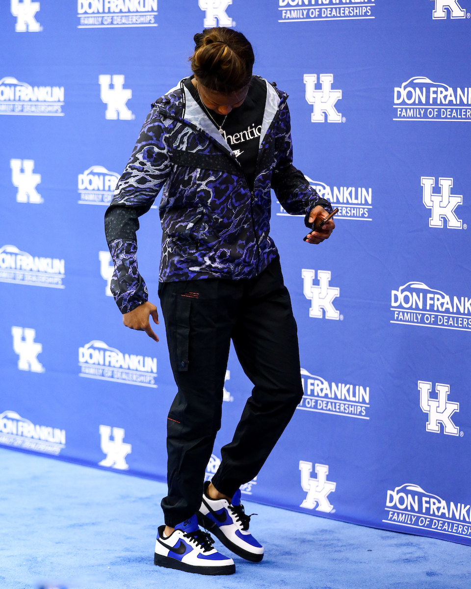Robyn Benton. 

2021 Selection Show. 

Photo by Eddie Justice | UK Athletics