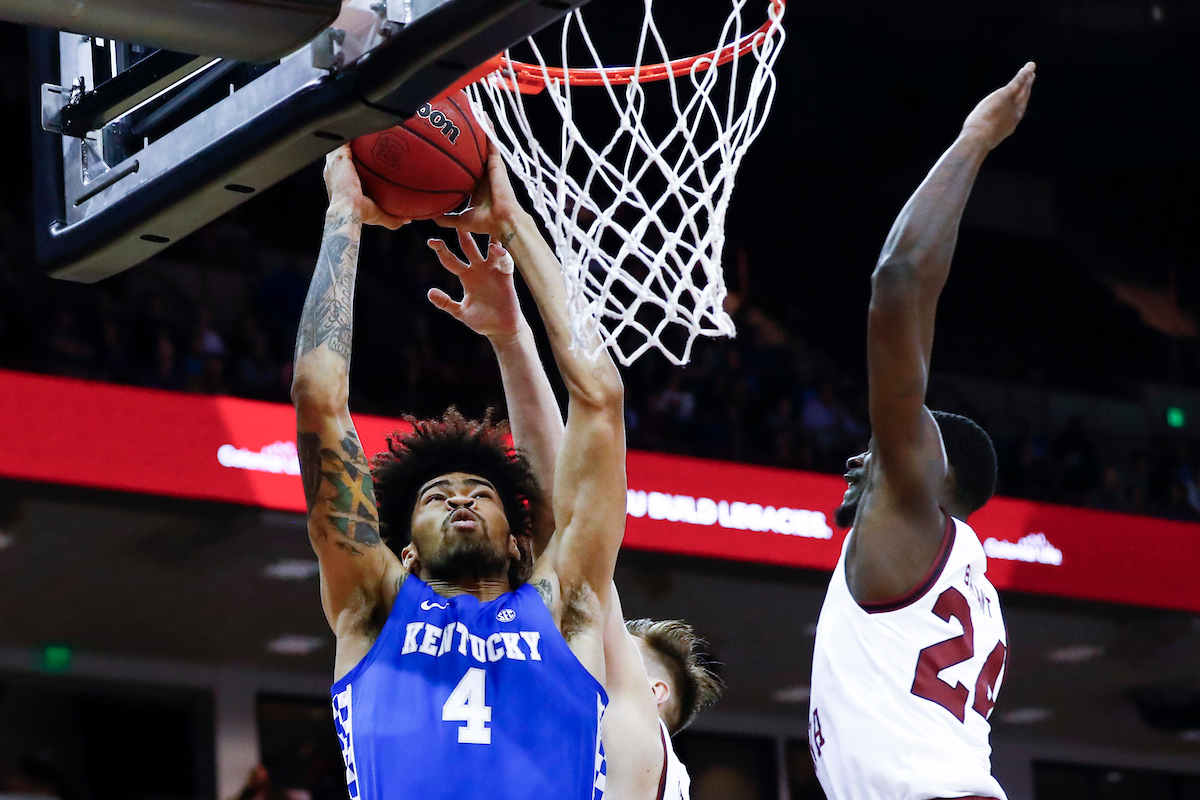 Nick Richards.

Kentucky falls to South Carolina, 81-78.


Photo by Chet White | UK Athletics