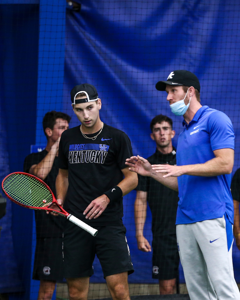 Joshua Lapadat, Matthew Gordon.

Kentucky defeats South Carolina 4-2.

Photo by Grace Bradley | UK Athletics