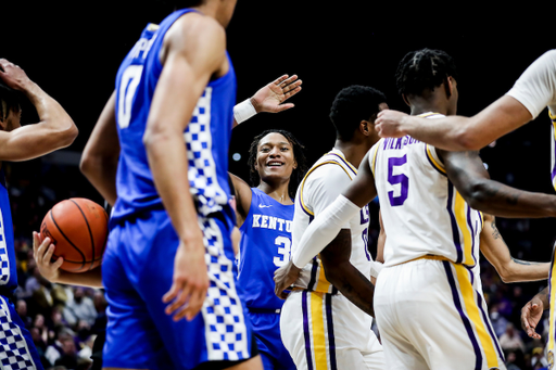 TyTy Washington Jr. Jacob Toppin.

Kentucky loses to LSU 65-60 in Baton Rouge.

Photos by Chet White | UK Athletics