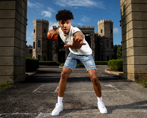Dontaie Allen.

Kentucky MBB Photoshoot at the Kentucky Castle.

Photo by Eddie Justice | UK Athletics