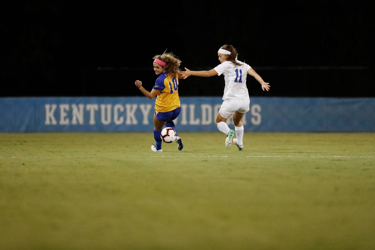 Julia Grosso.

The Kentucky women's soccer team beat Morehead State 2-1.

Photo by Chet White | UK Athletics