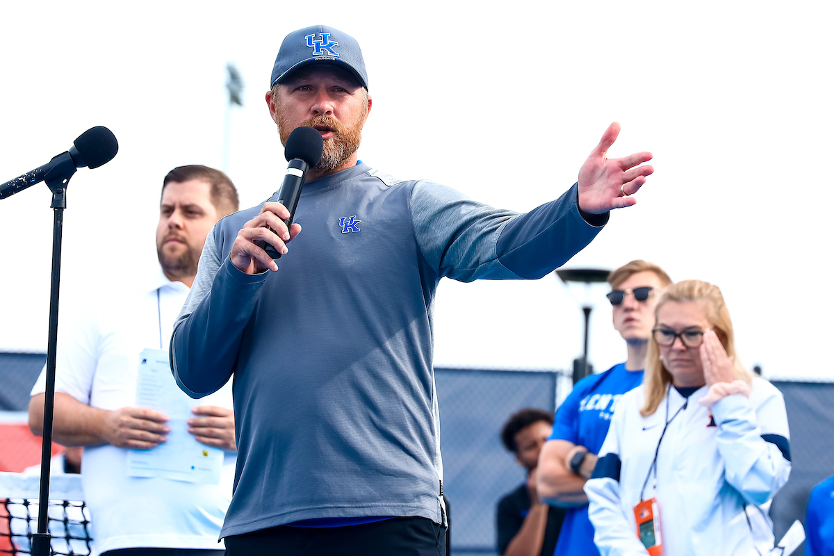 Cedric Kauffman.Kentucky falls to Virginia 4-0 at the National Championship.Photo by Eddie Justice | UK Athletics