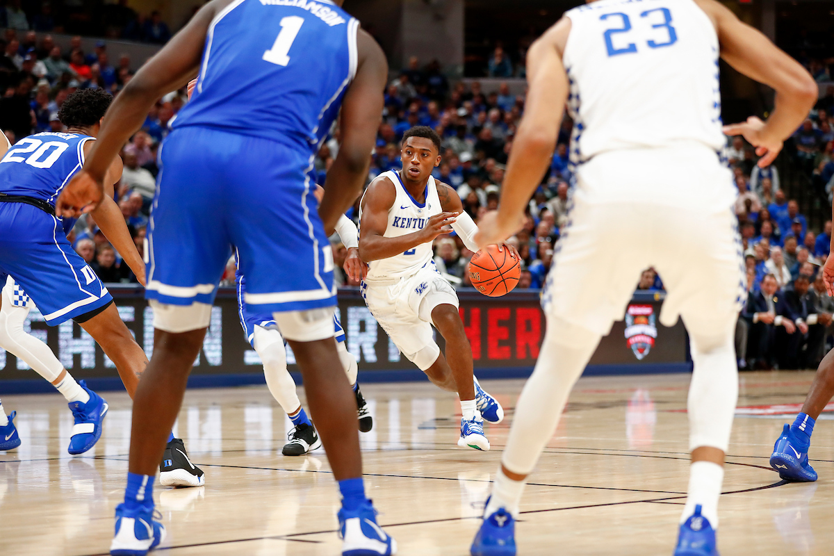 Ashton Hagans.

Men's basketball falls to Duke 118-84.

Photo by Chet White | UK Athletics