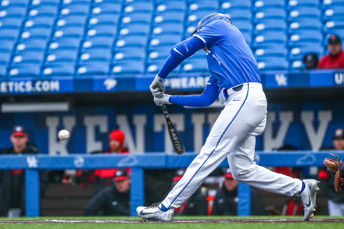 Daniel Harris IV.

Kentucky loses to Georgia 2-4.

Photo by Sarah Caputi | UK Athletics