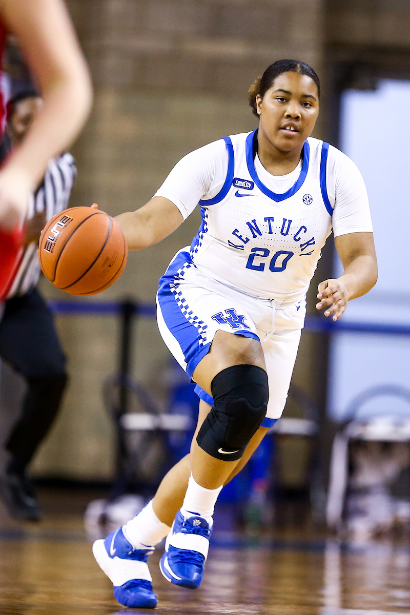 Erin Toller.

Kentucky beats Samford 88-54.

Photo by Hannah Phillips | UK Athletics