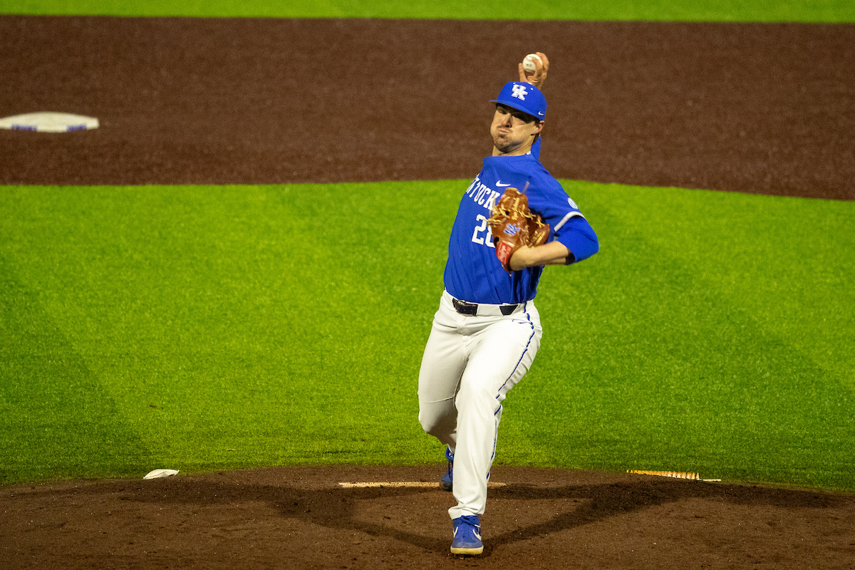 Kentucky Wildcats Ryan Johnson (28)

Kentucky baseball defeats Xavier 16-3.

Photo by Mark Mahan | UK Athletics