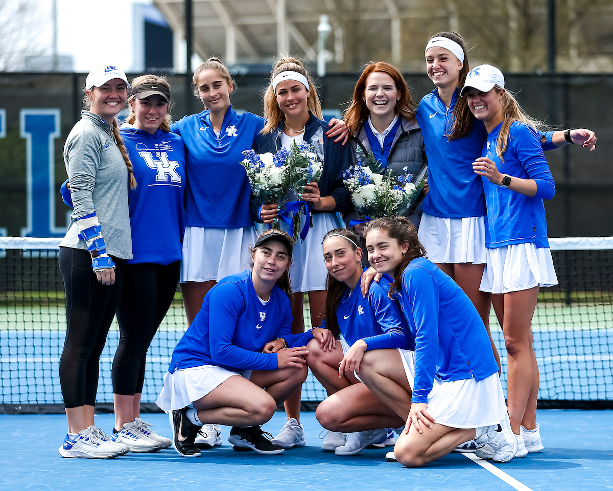 Senior Day.

Kentucky vs Mississippi State women’s tennis.

Photo by Eddie Justice | UK Athletics