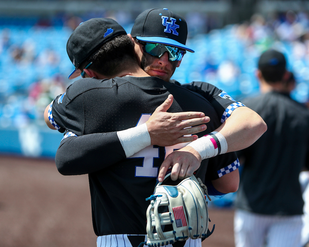 Tanner Kim. Chase Estep.

Kentucky loses to Vanderbilt 3-5.

Photo by Sarah Caputi | UK Athletics