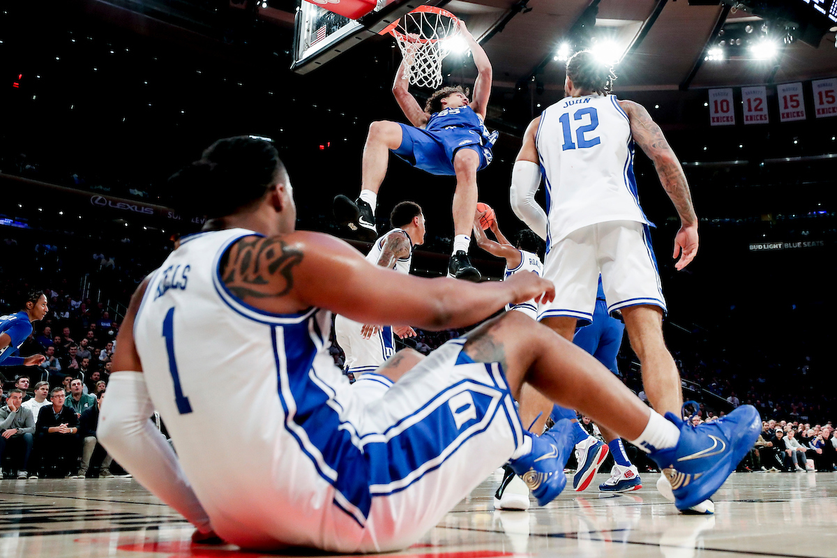 Lance Ware.

Kentucky loses to Duke 79-71 in the Champions Classic at Madison Square Garden in New York on Nov. 9, 2021.

Photos by Chet White | UK Athletics