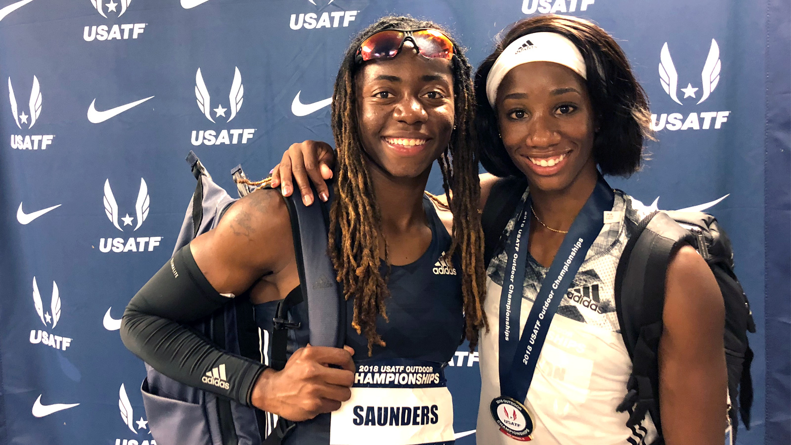 UKTF Alumni Harrison, Saunders Win USATF Golds Saturday