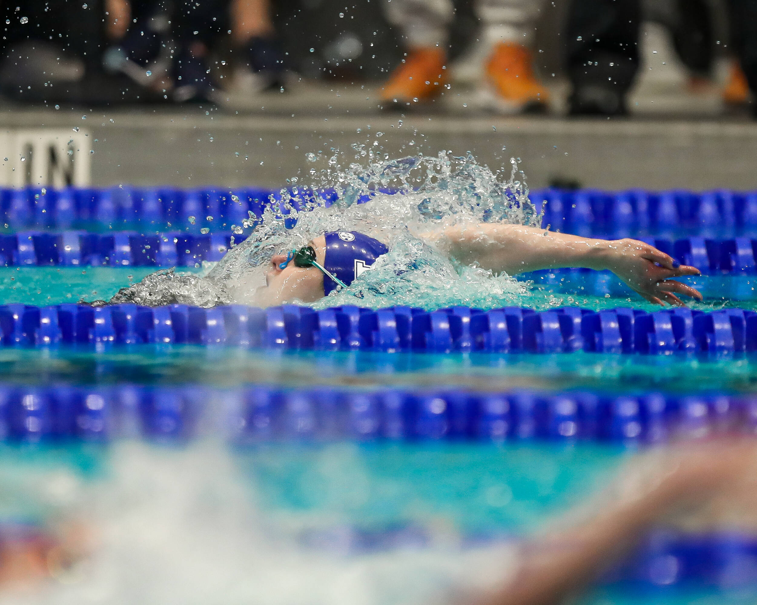Poole Takes Bronze in 200 IM, Cats Post 25 Personal Bests on Day Two of SEC Championships