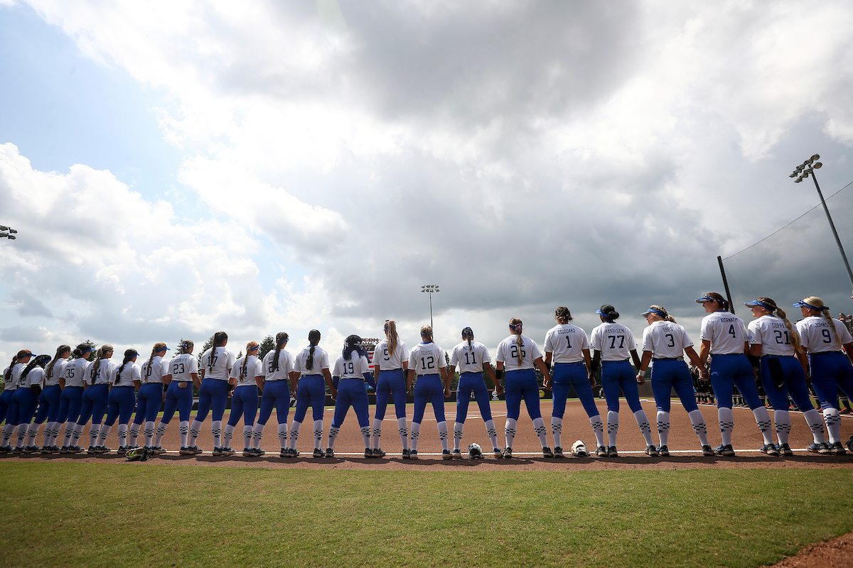 Team.

Kentucky falls to Virginia Tech 2-9.

Photo by Grace Bradley | UK Athletics
