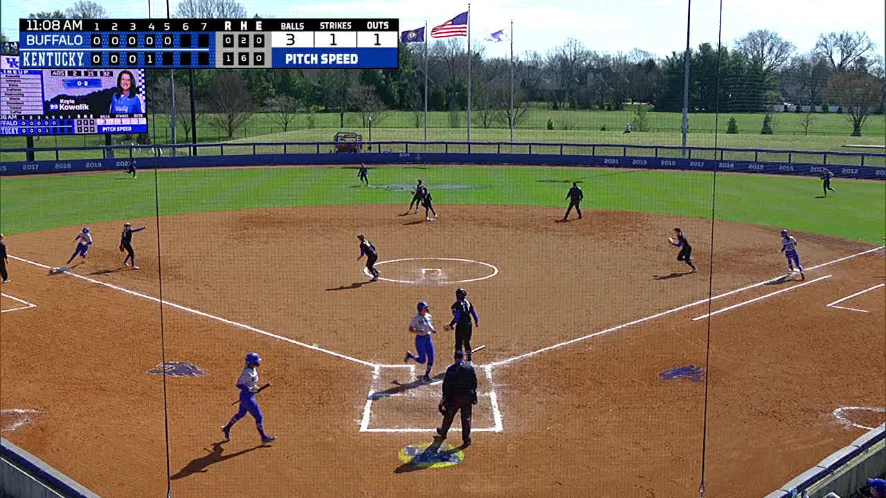 Softball Kentucky 7 Buffalo 0