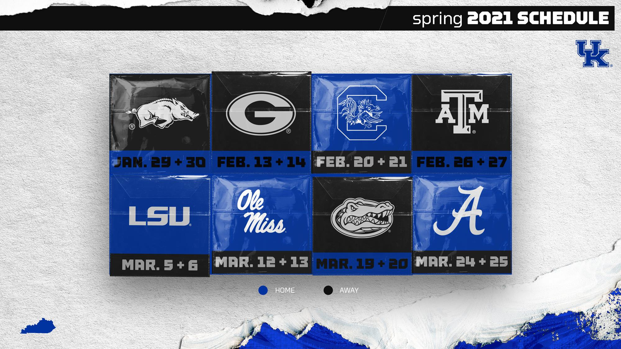 Southeastern Conference Releases 2021 Spring Volleyball Schedule