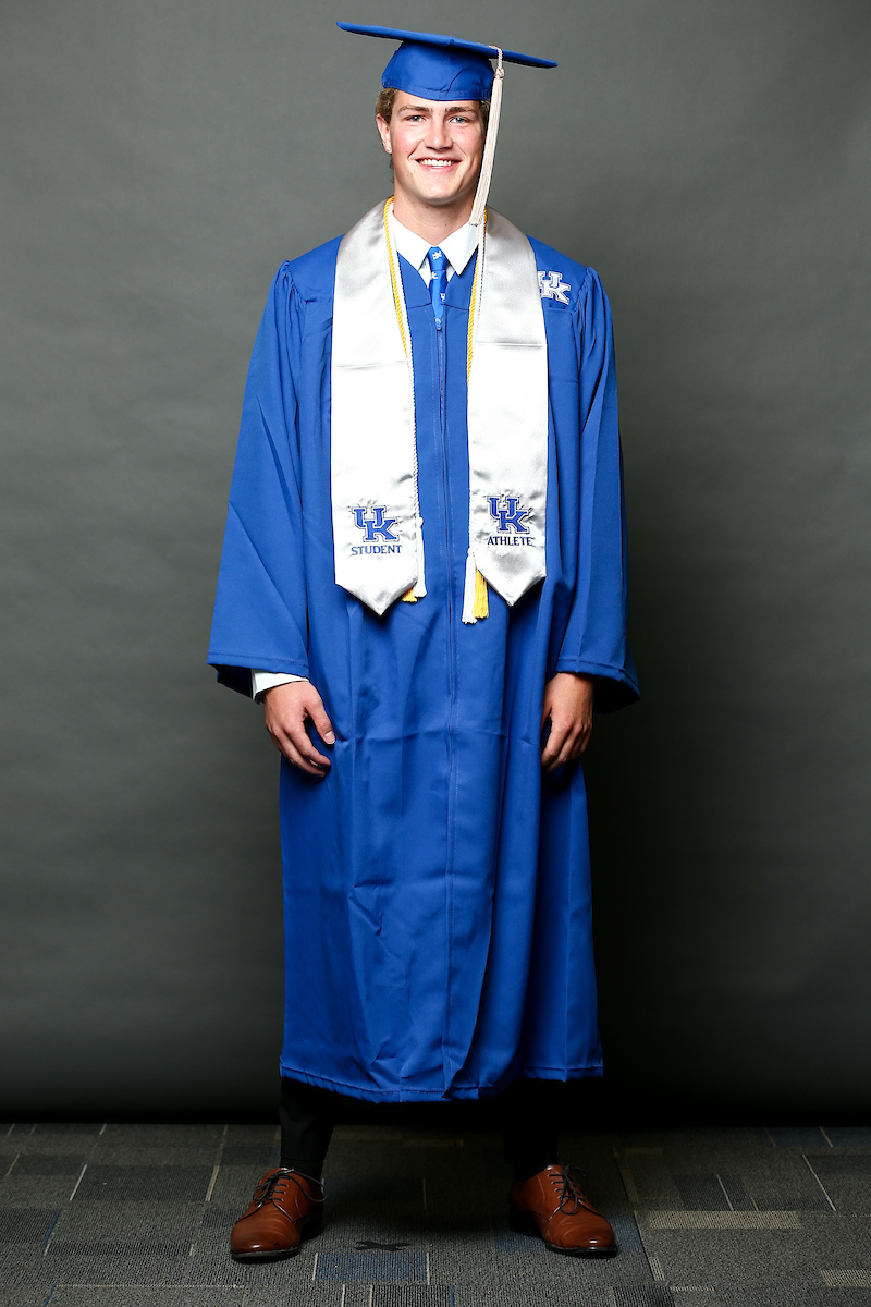 Nick Smith. 

2020-21 Graduation.

Photo by Eddie Justice | UK Athletics