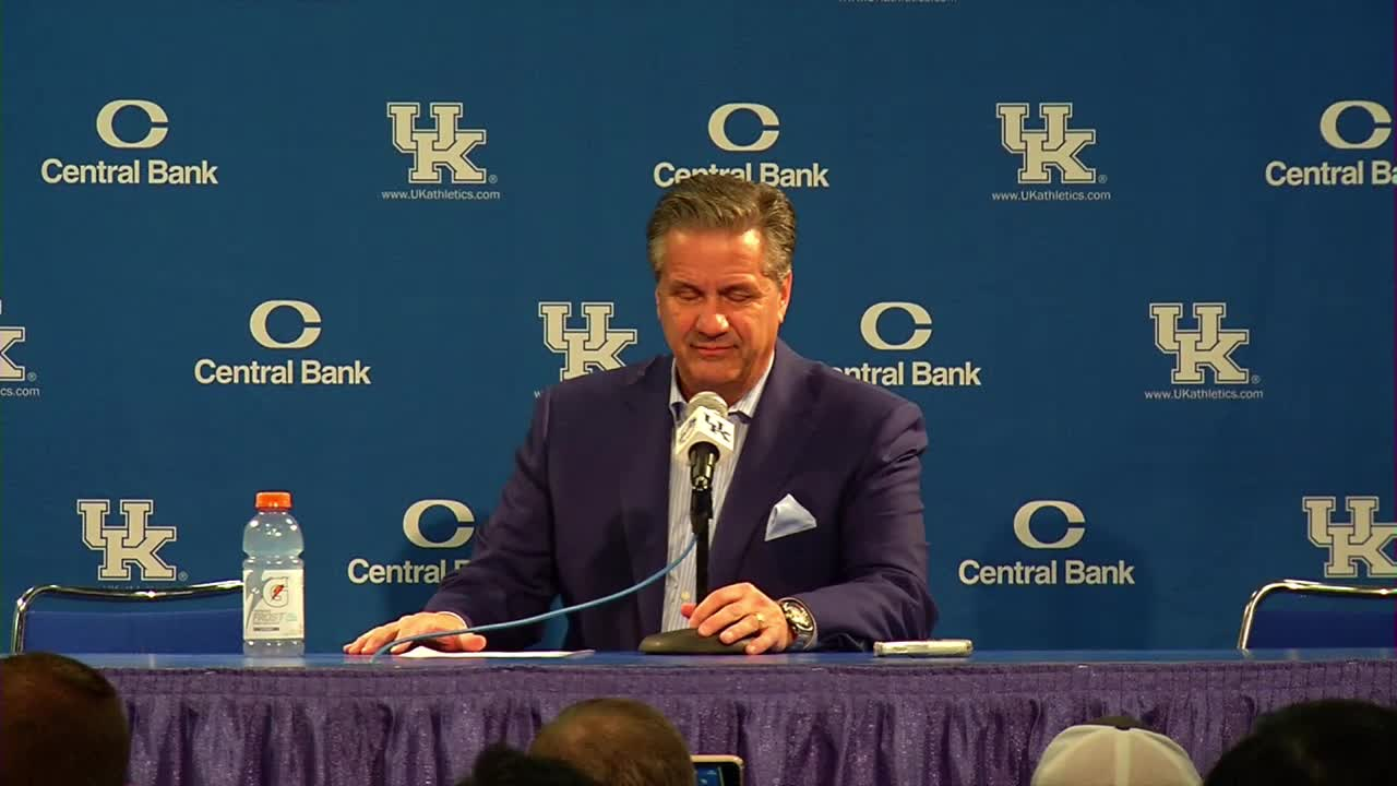 MBB: Coach Calipari - Post North Dakota Press Conference