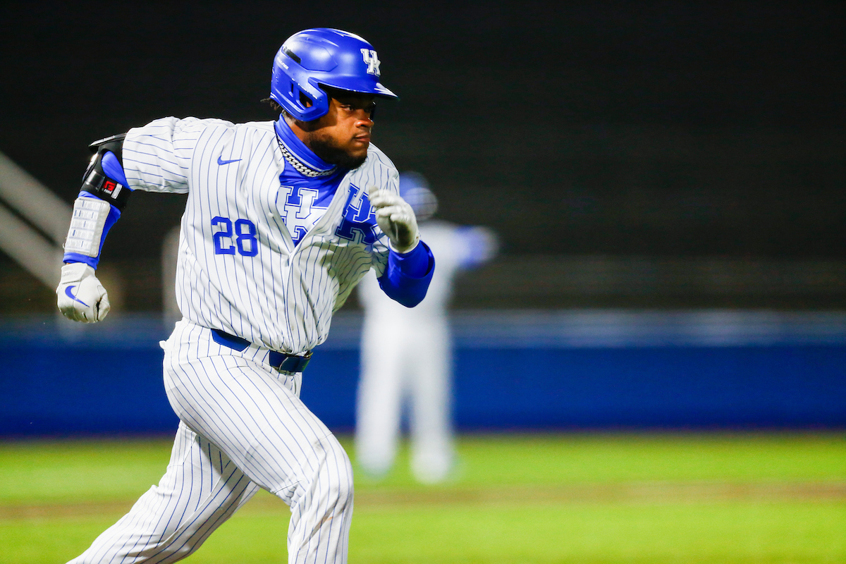 Oraj Anu. 

Kentucky beats Milwaukee, 10-0. 

Photo By Barry Westerman | UK Athletics