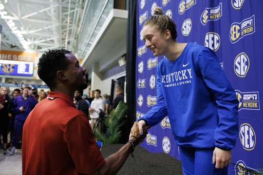 Kyndal Knight.

Day five of the SEC Swim and Dive Championship.

Photo by Elliott Hess | UK Athletics
