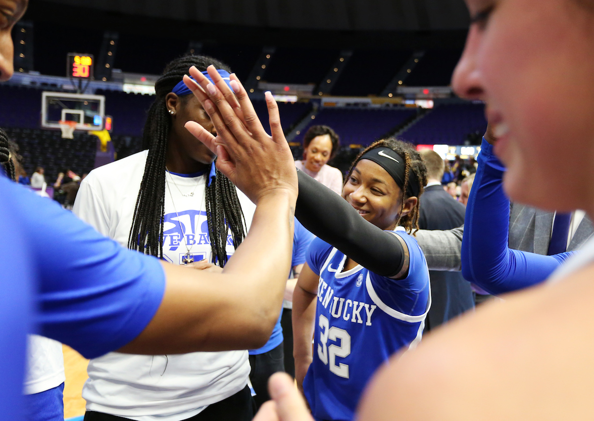 Jaida Roper

Kentucky Women's Basketball beat LSU 64-60. 

Photo by Britney Howard  | UK Athletics