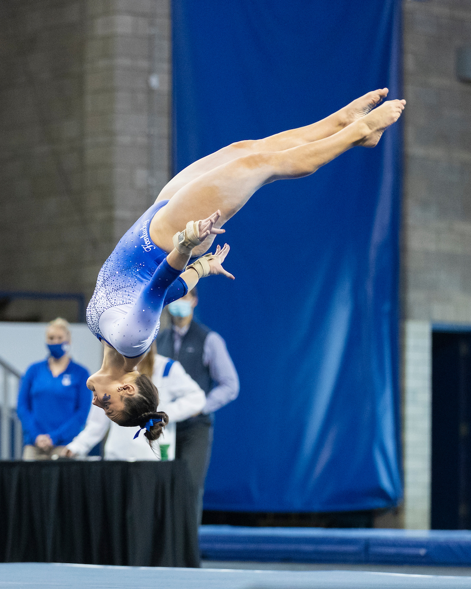 Lila Smith.

2021-22 Blue-White Meet.

Photo by Grant Lee | UK Athletics