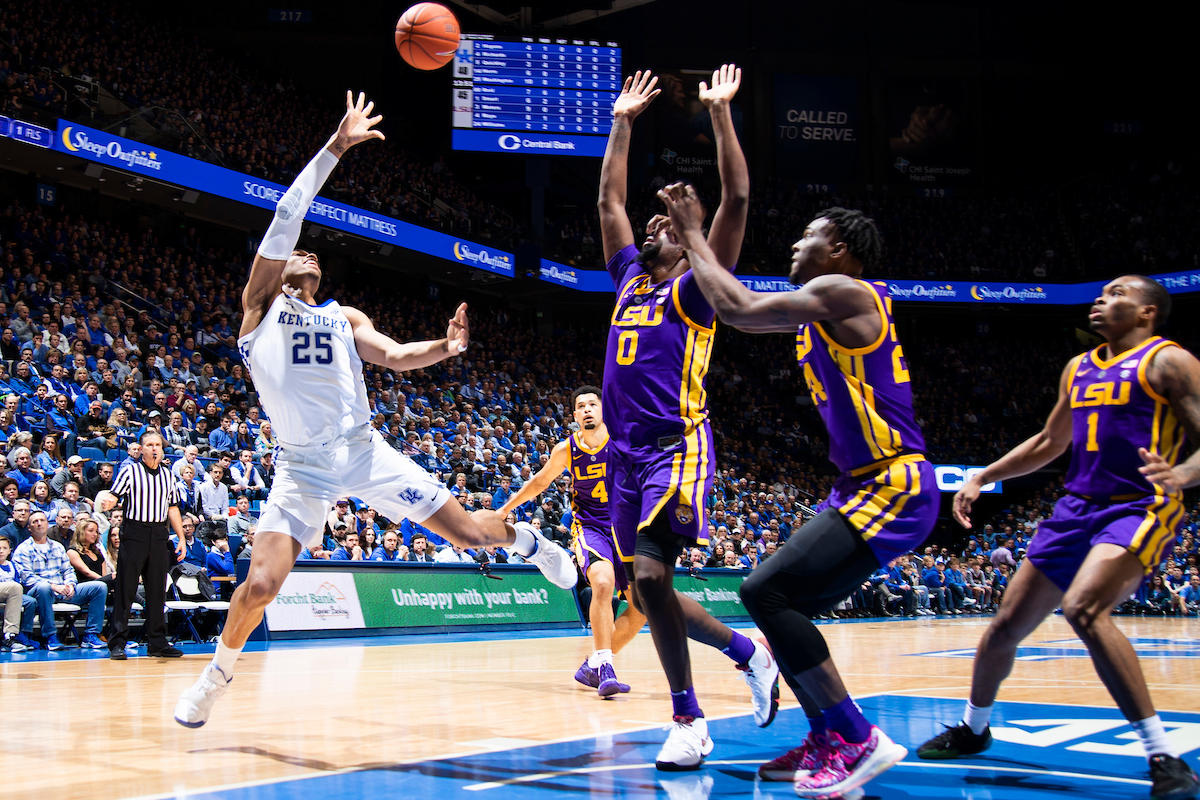 PJ Washington.

UK falls to LSU 73-71.

Photo by Chet White | UK Athletics