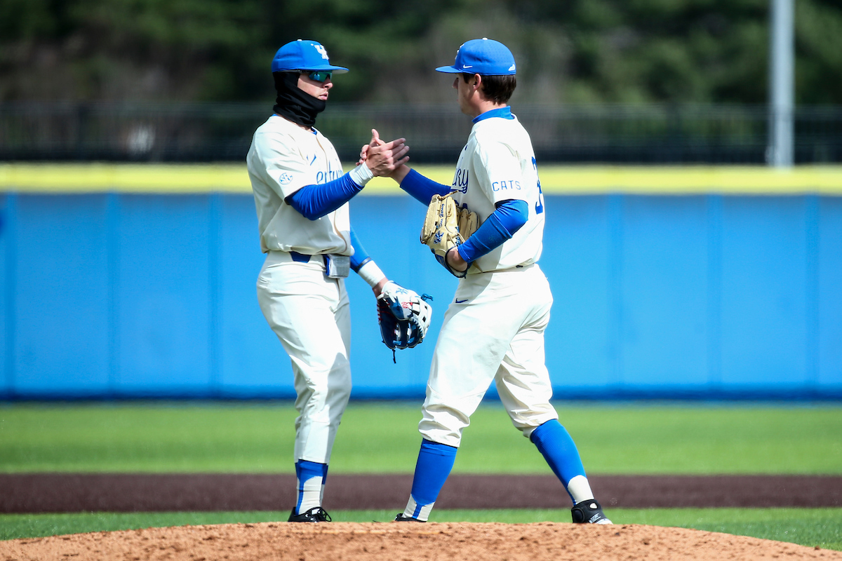 Chase Estep and Sean Harney.

Kentucky beats Georgia 10-8.

Photo by Sarah Caputi | UK Athletics