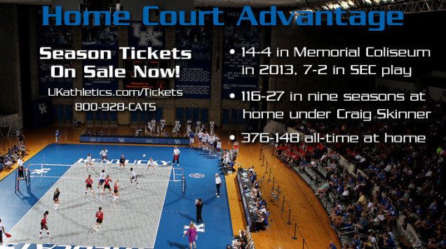 2014 Volleyball Season Tickets Now On Sale