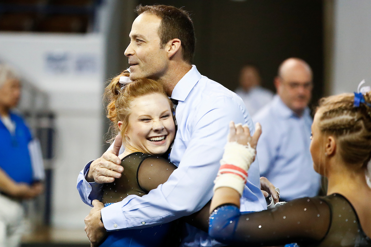 Sidney Dukes. Tim Garrison.

The UK gymnastics team hosted #11 Auburn at Memorial Coliseum.

Photo by Chet White| UK Athletics
