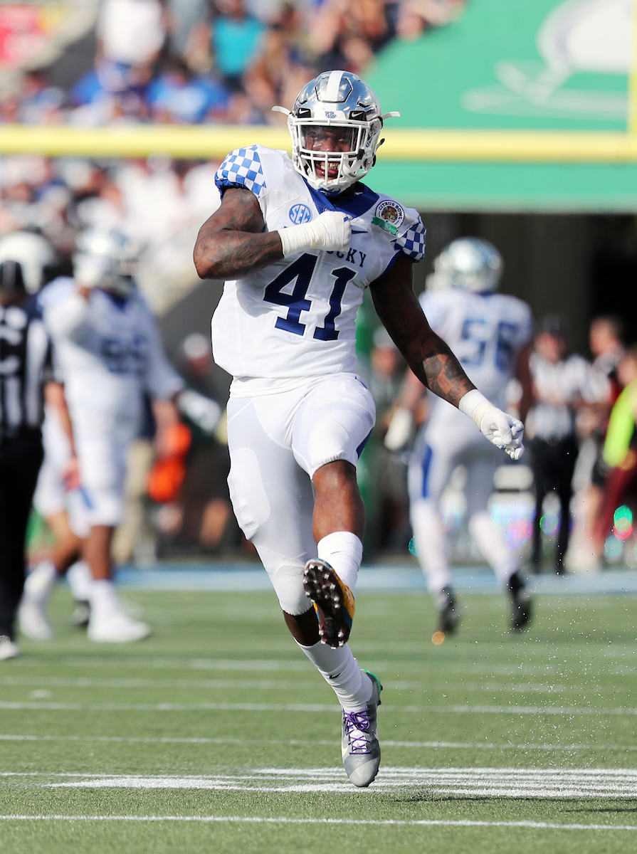 Josh Allen
The UK Football team beat Penn State 27-24 in the Citrus Bowl. 

Photo by Britney Howard  | UK Athletics