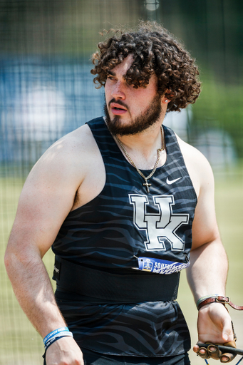 Logan Coles.

SEC Outdoor Track and Field Championships Day 1.

Photo by Elliott Hess | UK Athletics