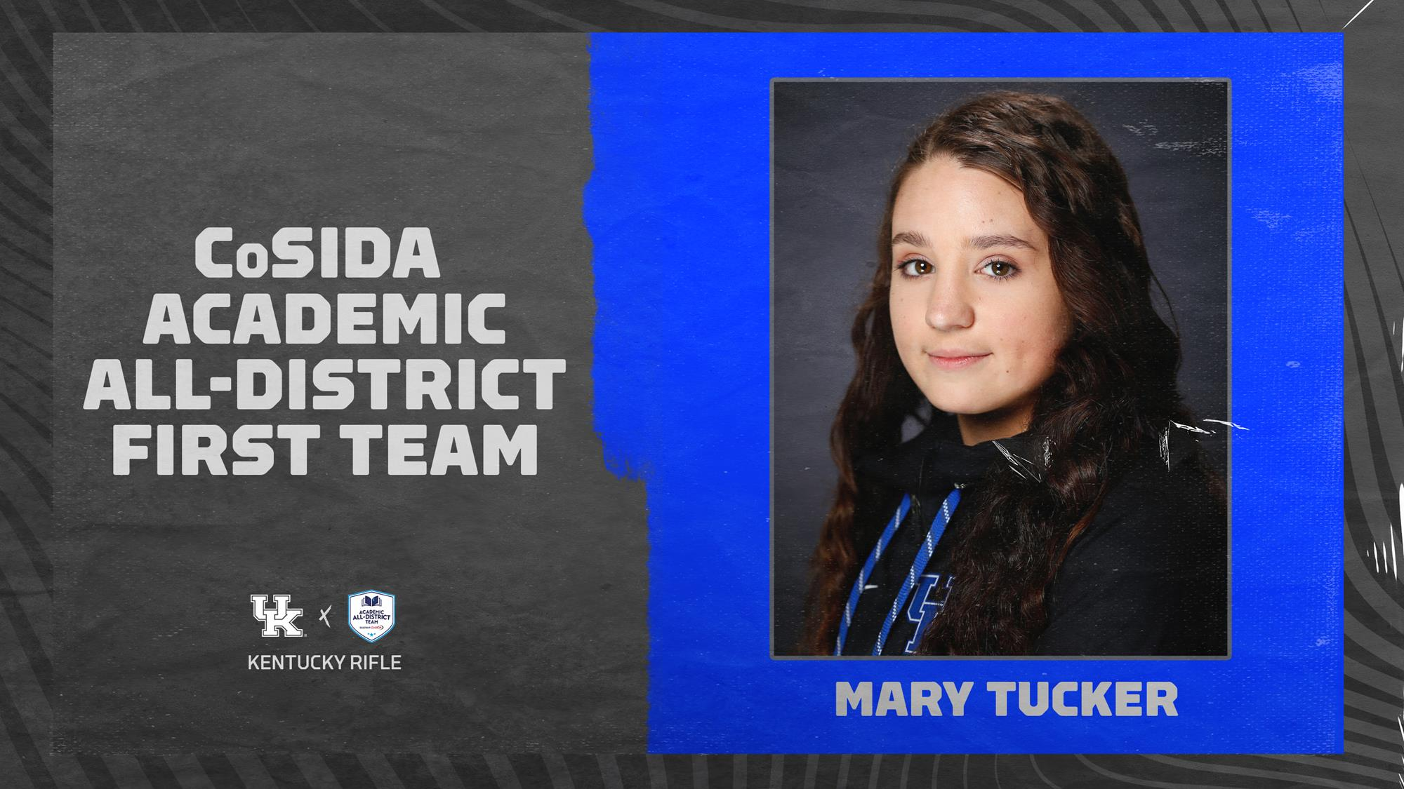 Mary Tucker Tabbed CoSIDA Academic All-District At-Large First Team