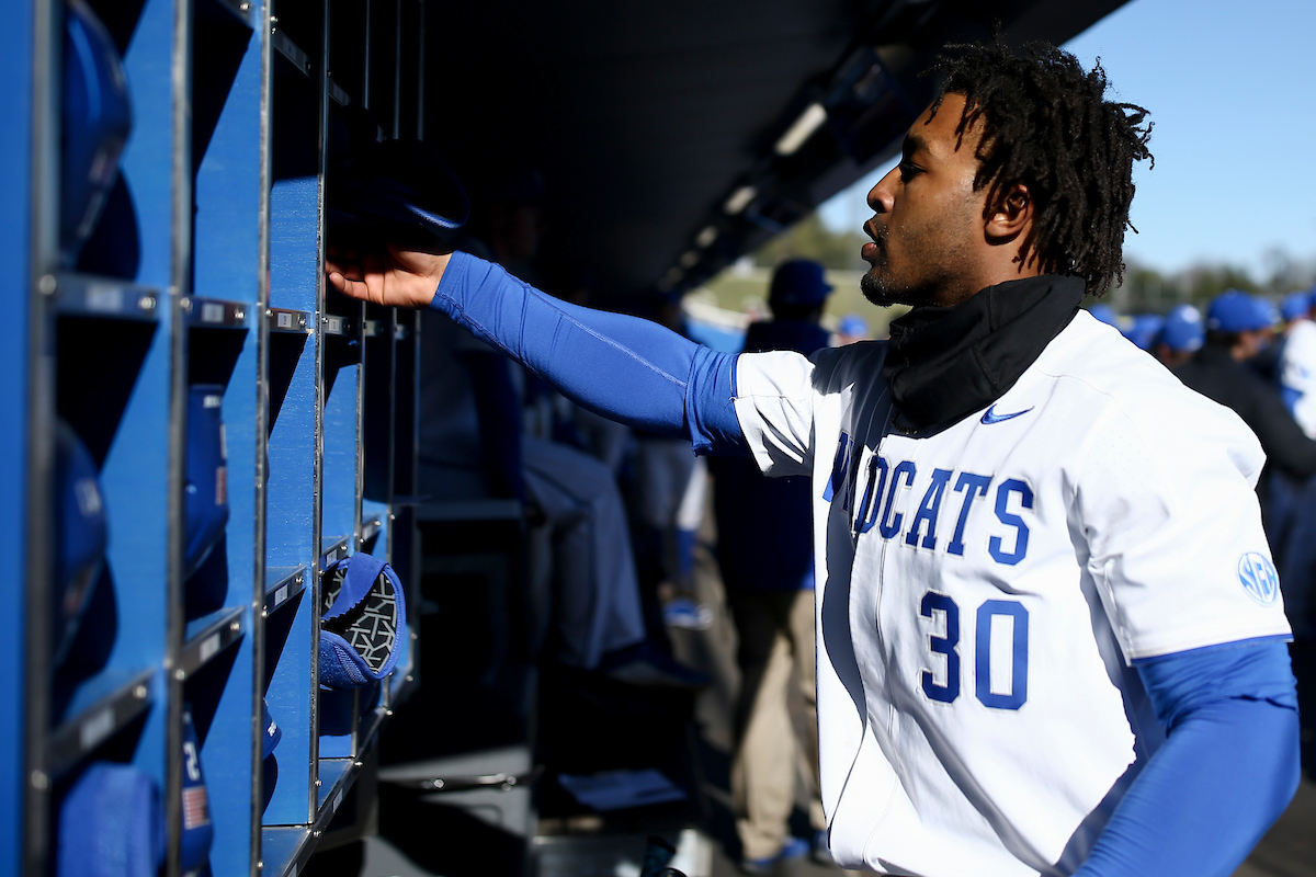 Jaren Shelby.

Kentucky beat Appalachian State 21-4.  


Photo by Isaac Janssen | UK Athletics