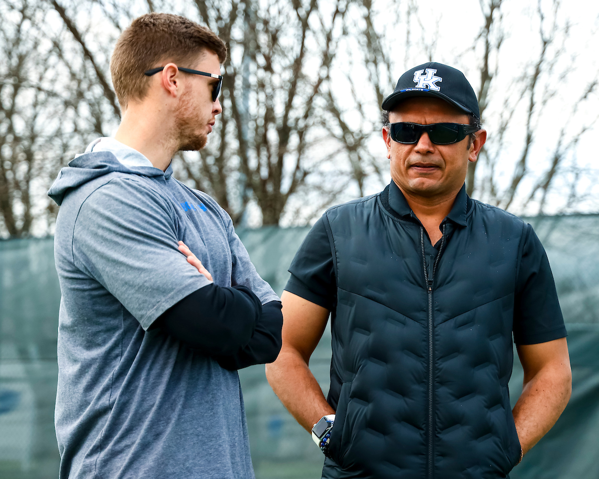 Carlos Drada. Brad Merchant.

Kentucky vs Bellarmine.

Photo by Eddie Justice | UK Athletics