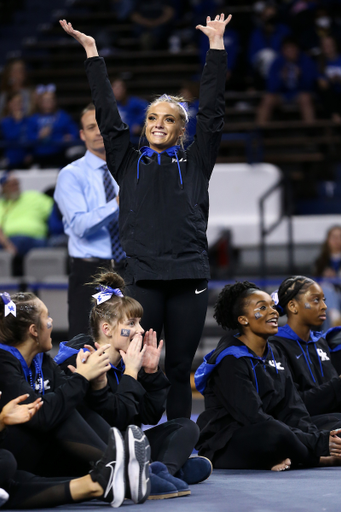 Josie Angeny.

Kentucky defeats Michigan State on Senior night.

Photo by Tommy Quarles | UK Athletics