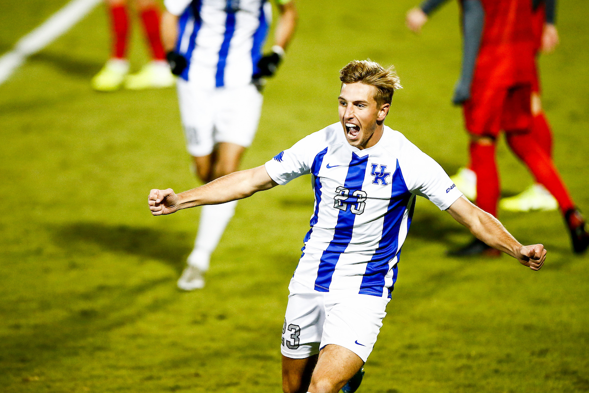 Cole Guindon.

Kentucky defeats Ohio State University 2-1.

Photo by Hannah Phillips | UK Athletics