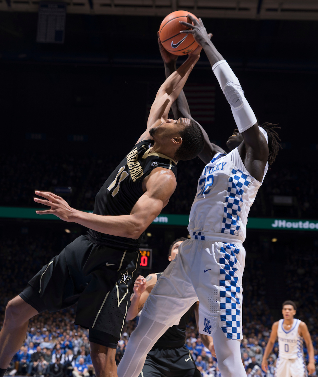 Wenyen Gabriel.

The University of Kentucky men's basketball team beats Vanderbilt 83-81 on Tuesday, January 30, 2018 at Rupp Arena in Lexington, Ky.


Photos by Mark Cornelison | UK Athletics