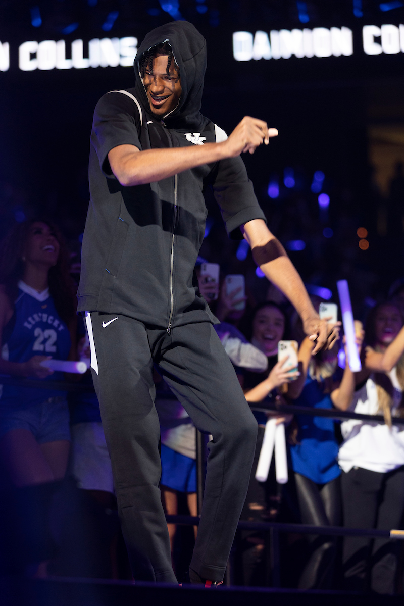 Daimion Collins.

Big Blue Madness.

Photo by Grant Lee | UK Athletics