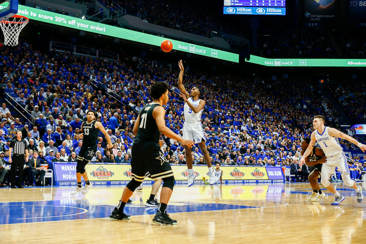 Immanuel Quickley. 

UK beats Vandy 71-62. 

Photo By Barry Westerman | UK Athletics